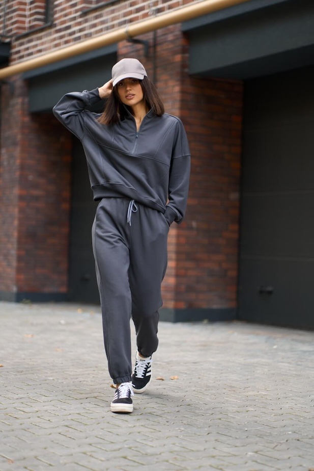 Women's Lumina tracksuit in graphite